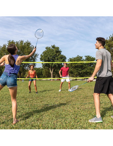 Conjunto de Voleibol y Bádminton EastPoint Sports 2-en-1