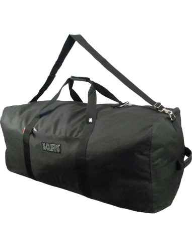 Bolsa de viaje duffel grande carga pesada negra 91.44 cm