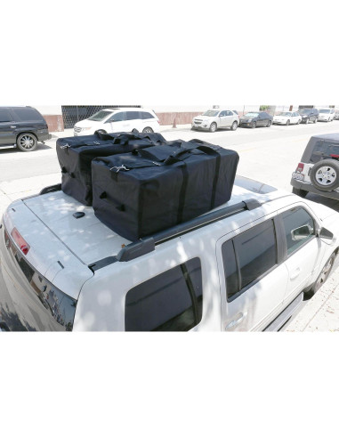 Bolsa de viaje duffel grande carga pesada negra 91.44 cm