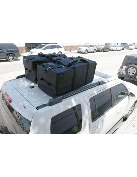 Bolsa de viaje duffel grande carga pesada negra 91.44 cm