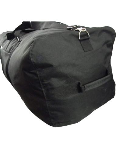 Bolsa de viaje duffel grande carga pesada negra 91.44 cm