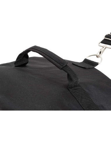 Bolsa de viaje duffel grande carga pesada negra 91.44 cm