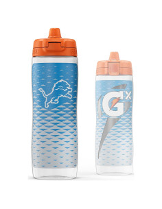 Botella Deportiva Gatorade Gx 30 oz NFL Leones de Detroit