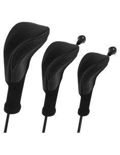 Cubiertas de Cabeza de Palos de Golf Number-one, Juego 3 Piezas