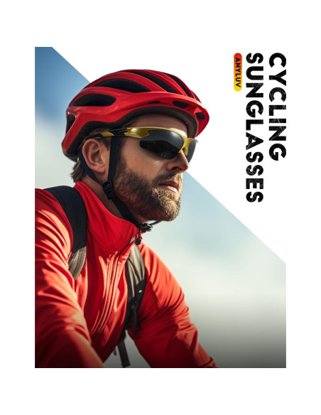 Gafas de sol deportivas ANYLUV A61-2-10-12 polarizadas UV Gafas de sol deportivas ANYLUV A61-2-10-12 polarizadas UV