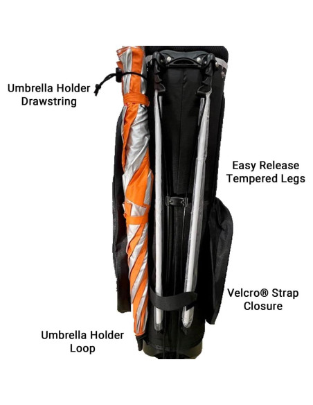 Bolsa de Golf de Pie Powerbilt Dunes 14 Vías Nylon 2.45 kg