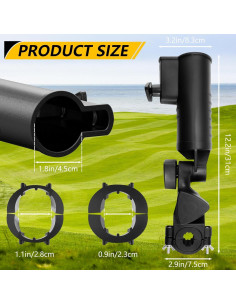 Soporte para Paraguas de Carrito de Golf BangBoom Ajustable 2