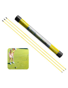 Palos de Alineación de Golf FINGER TEN 121.92 cm 3 Piezas