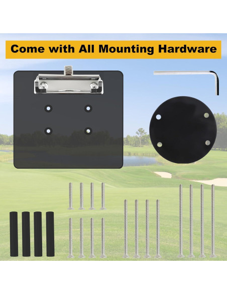 Soporte de Tarjeta de Puntuación para Carro de Golf LEAPGOMAX