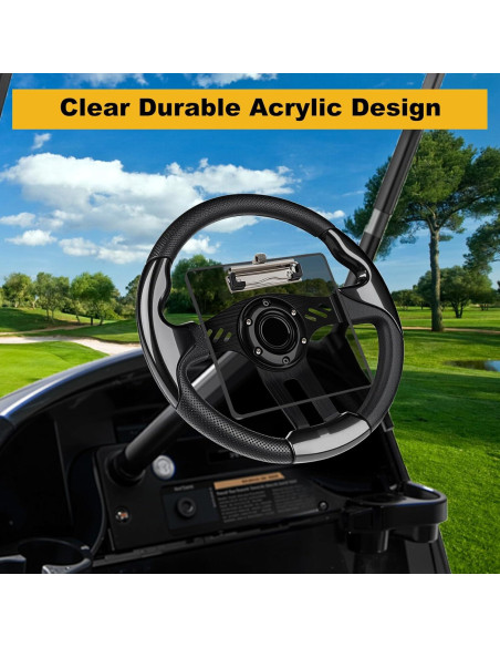 Soporte de Tarjeta de Puntuación para Carro de Golf LEAPGOMAX