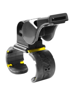 Silbato Kwik Goal Fox 40 Pearl con agarre para dedo