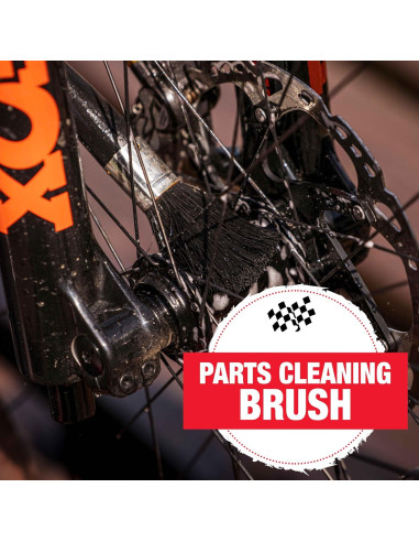 Juego de Cepillos Finish Line Easy-Pro 5 Piezas para Bicicletas