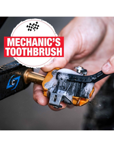 Juego de Cepillos Finish Line Easy-Pro 5 Piezas para Bicicletas