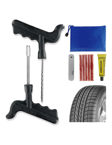 Kit de Reparación de Neumáticos BELIEFLUO - 10 Piezas