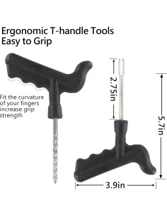 Kit de Reparación de Neumáticos BELIEFLUO - 10 Piezas 2