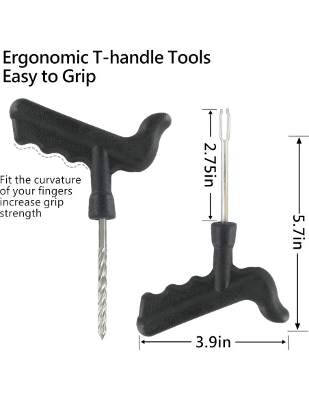 Kit de Reparación de Neumáticos BELIEFLUO - 10 Piezas