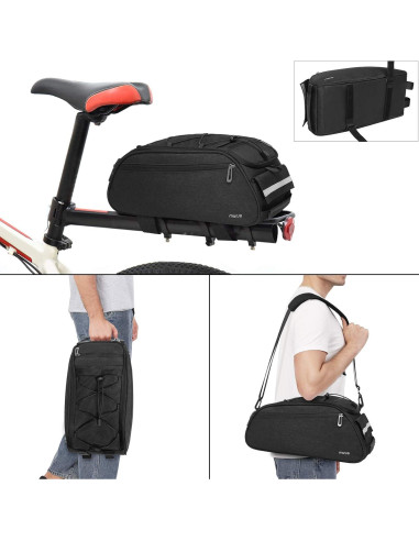 Bolsa de Soporte para Bicicleta MOSISO Mobrackbg 12L Impermeable