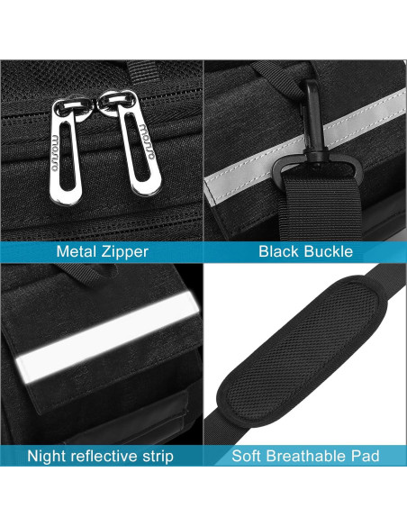 Bolsa de Soporte para Bicicleta MOSISO Mobrackbg 12L Impermeable