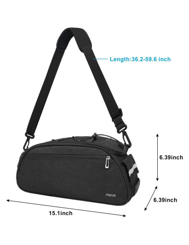 Bolsa de Soporte para Bicicleta MOSISO Mobrackbg 12L Impermeable