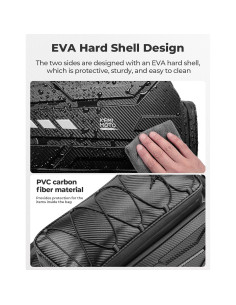 Bolsa de Bicicleta KEMIMOTO 40L con Cubierta Impermeable 2