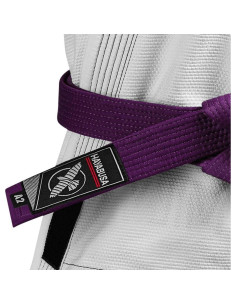 Cinturón BJJ Adulto Hayabusa 2.0 - Calidad Premium, IBJJF 2