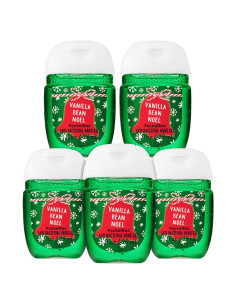 Set 5 Geles Desinfectantes de Manos Vainilla Frijol Noel 29mL