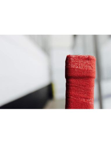 Cinta de agarre no elástica Howies Pro Grip - 12 rollos rojos