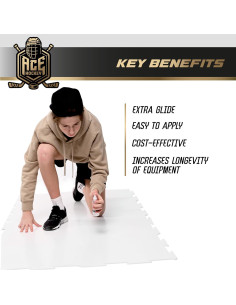 ACE HOCKEY Spray Líquido para Baldosas de Hockey - Mejora Deslizamiento 2