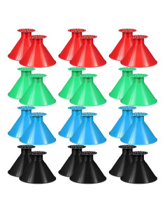Raspadores de Hielo para Parabrisas Gisafai 24 Pcs Colores