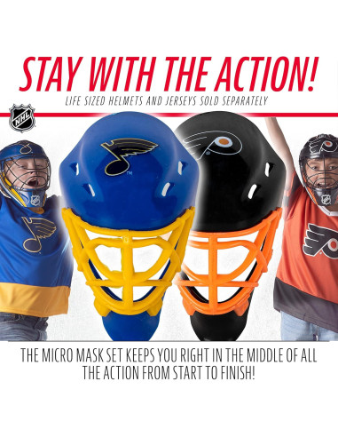 Rastreador de Máscaras de Portero NHL Franklin Sports - 32 Equipos