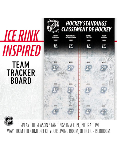 Rastreador de Máscaras de Portero NHL Franklin Sports - 32 Equipos