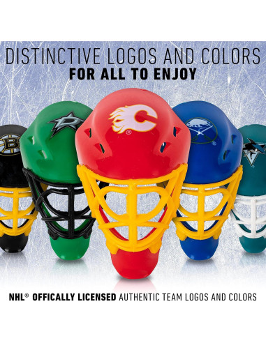 Rastreador de Máscaras de Portero NHL Franklin Sports - 32 Equipos