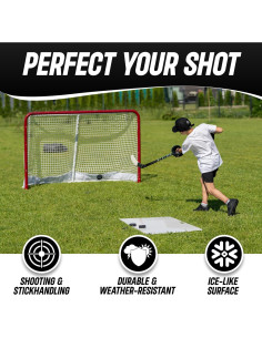 Pad de Tiro de Hockey Mejor Hockey 61 x 122 cm para Entrenamiento 2