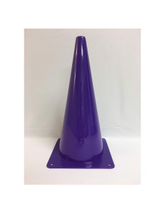 Cono de plástico PE Everrich 38 cm color púrpura
