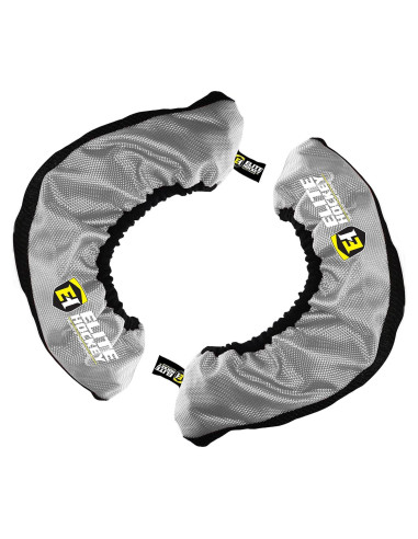 Soakers de Hockey Elite Pro-Blade Gris Plateado Grande 6-12