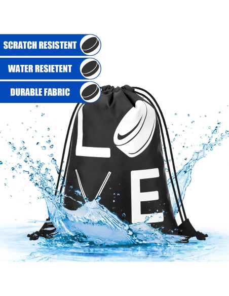 Bolsas de Regalo de Hockey Sinmoe 12 Pcs 17.78 x 25.4 cm