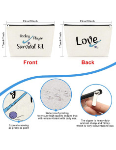 Bolsa Cosmética Mikela para Jugadoras de Hockey 25x17cm 2