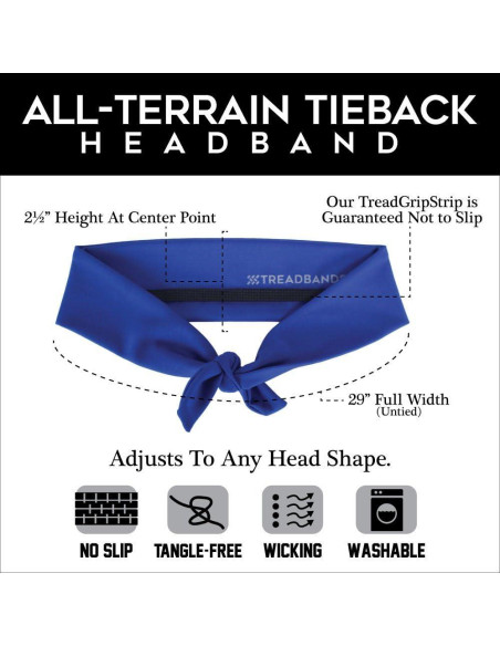 Diadema Antideslizante Tread Bands Loto Eléctrico 73.66 cm