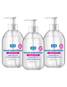 Desinfectante de Manos Espumoso X3 Clean Sin Alcohol 3x300ml