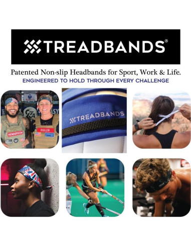 Diadema Antideslizante Tread Bands Loto Eléctrico 73.66 cm