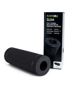 Rodillo de Espuma BLACKROLL SLIM 30cm Negro para Masaje