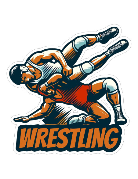 Calcomanía de Lucha 10 cm No Thorns Media - Vinilo Impermeable