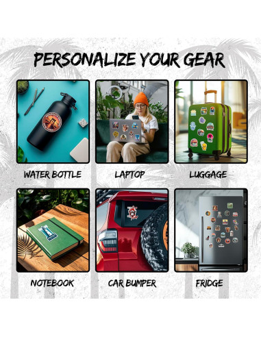 Calcomanía de Lucha 10 cm No Thorns Media - Vinilo Impermeable