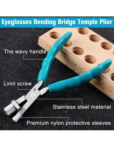 Alicates Tridente Óptico LEONTOOL 15.24 cm Ergonómico