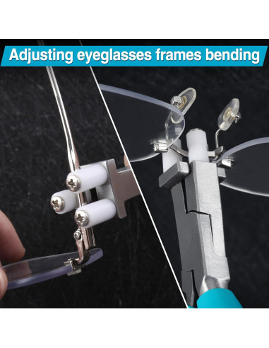 Alicates Tridente Óptico LEONTOOL 15.24 cm Ergonómico