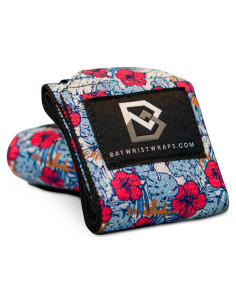 Faja de Muñeca Bay Wrist Wraps - Ajustable, Talla Única, Hawaiano Táctico