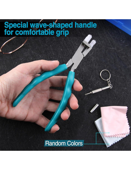 Alicates Tridente Óptico LEONTOOL 15.24 cm Ergonómico