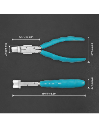 Alicates Tridente Óptico LEONTOOL 15.24 cm Ergonómico