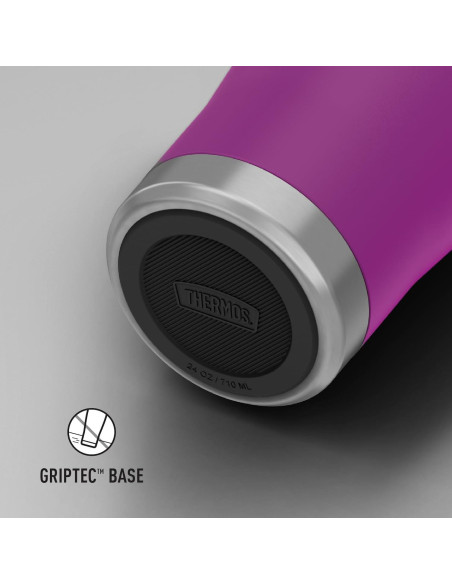 Vaso de Acero Inoxidable THERMOS 24oz Ciruela con Cierre Deslizante