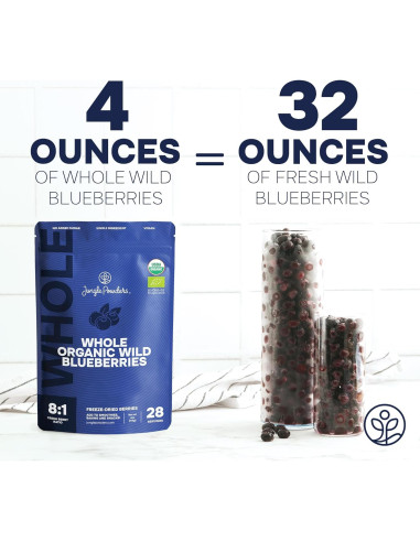 Jarabe de Sáuco Orgánico USDA 100 ml + Arándanos Liofilizados 113 g